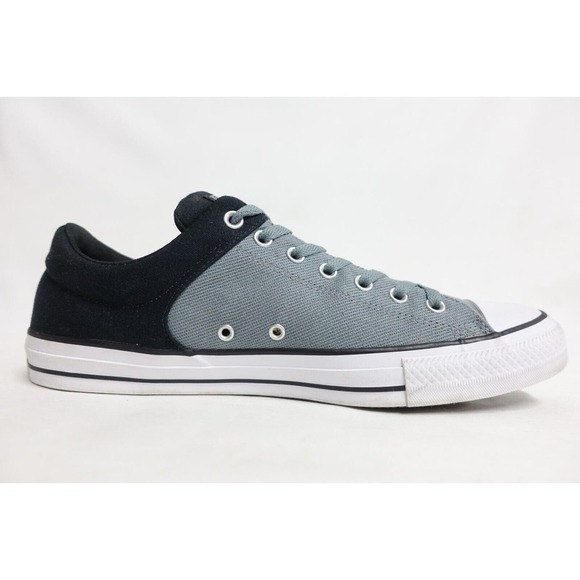 CONVERSE Men Chuck Taylor All-Star High Street 13 Grey/Black Canvas 163217F - Picture 5 of 10